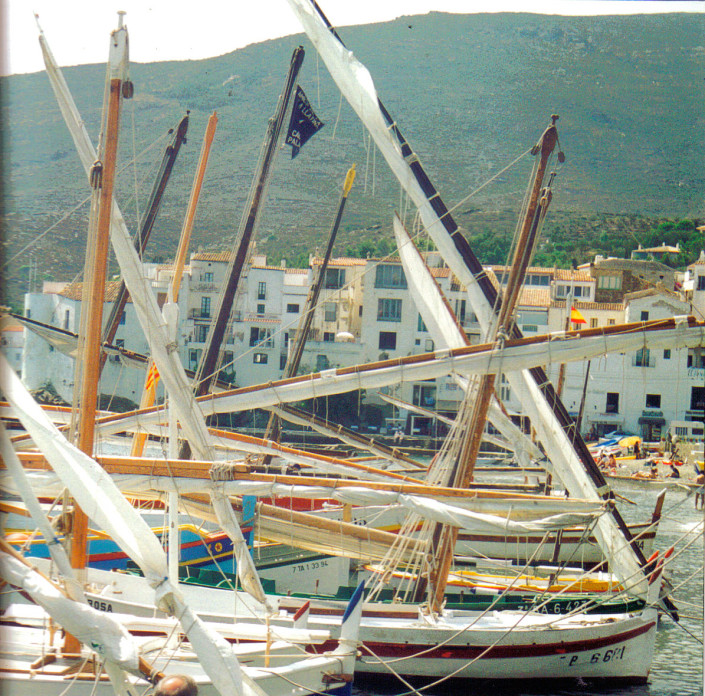 Foto: Encuentro de Vela latina en Cadaqués
