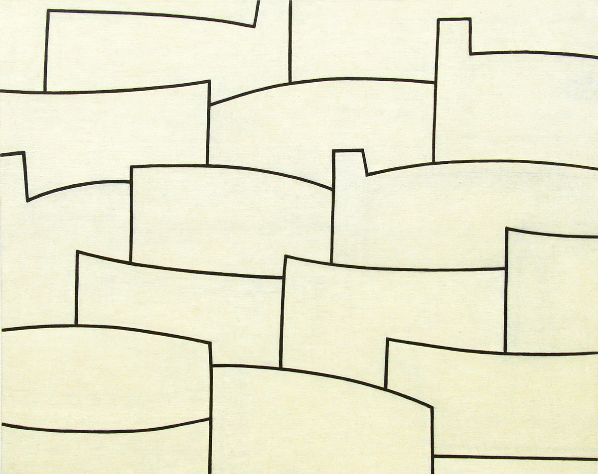 Estructura diurna marinera - Óleo sobre tela (130 x 180 cm)