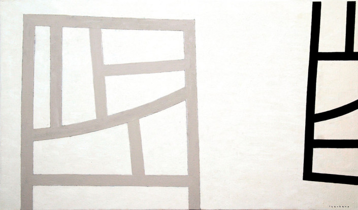 Recuadro desplazado - Óleo sobre tela (116 x 200 cm)