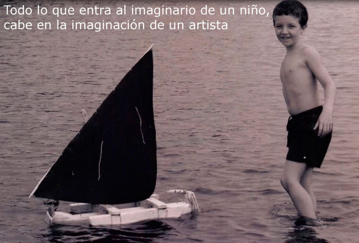 Foto: EL pintor con 10 años